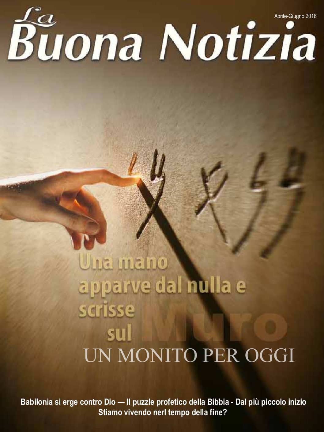 La Buona Notizia (Aprile-Giugno 2018)